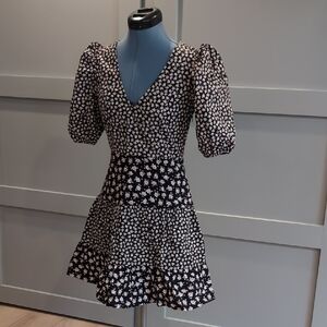 French Connection Navy Blue Mini Dress